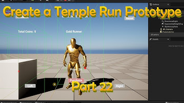 UE5.0 Temple Run Tutorial: Part 22 | Adding purchasing system and more Part 1