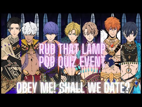 Obey Me! | Rub That Lamp Event Moments