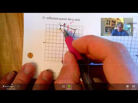 Reflecting Figures Across Horizontal and Vertical Lines