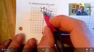 Reflecting Figures Across Horizontal and Vertical Lines