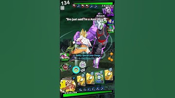 "ULTRA Fusion Zamasu Got Cooked By ULTRA SSJ Goku😈💥" (Dragon Ball Legends) #dblegends #dbl #shorts