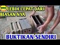 cetakan batako manual dobel