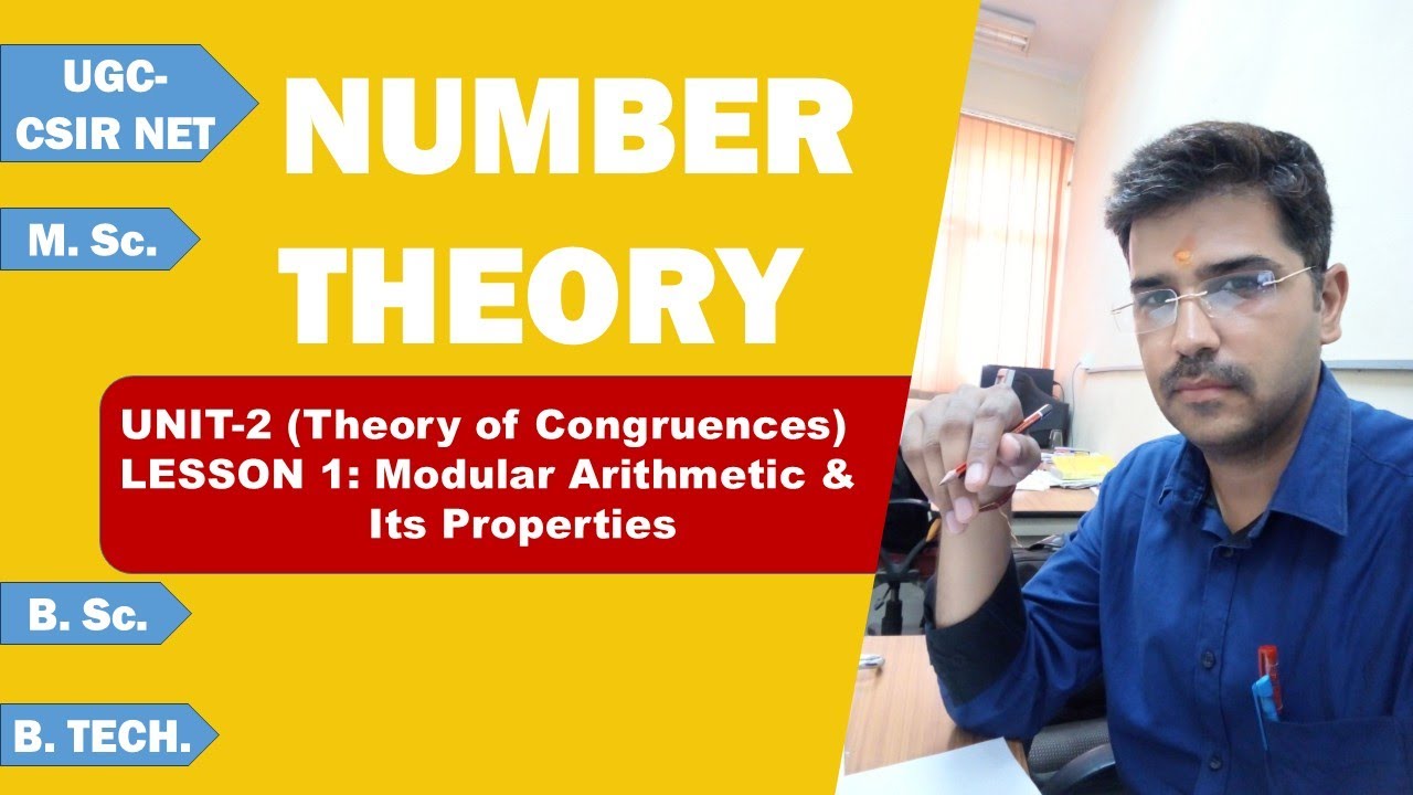 Number Theory Unit 2 Lesson 1: Modular Arithmetic and Its Properties