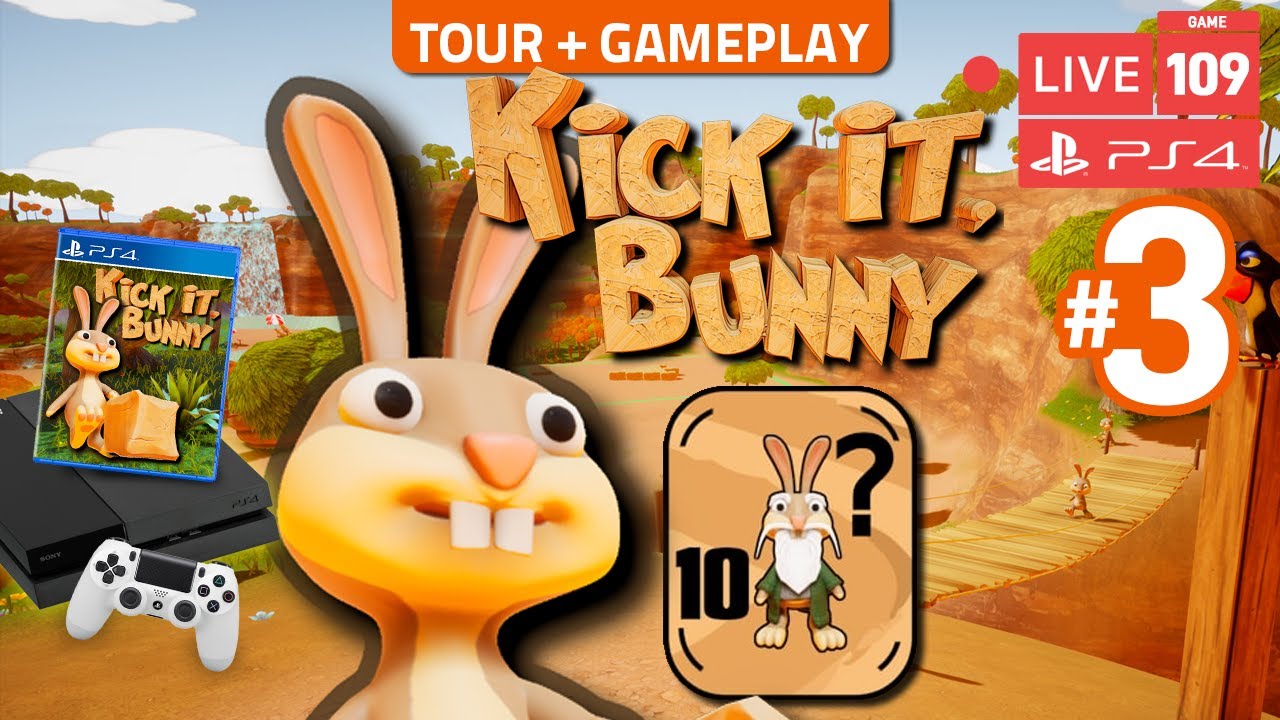 Fechando 100% e platina no Kick it, Bunny! Old Bunny Update | Gameplay ...