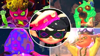 Splatoon 1, 2 & 3 - All Final Bosses