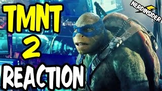 Nerds react to teenage mutant ninja turtles 2 (2016) trailer