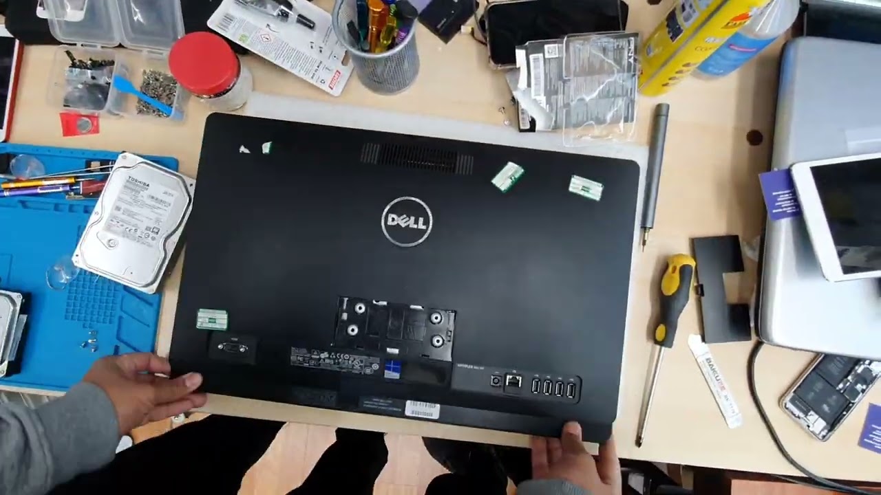 Dell OptiPlex 3311 AIO SSD Upgrade And UEFI USB Boot - YouTube