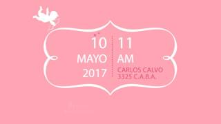 Invitacion animada Save the date Pamela & Nicolás - Studios Alma