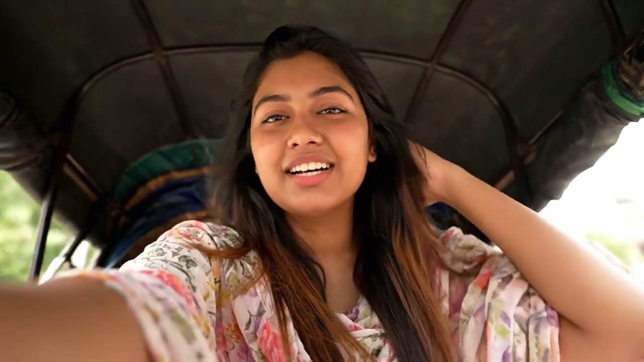 Rickshaw rides is better then Therapy ☁️🛺✨