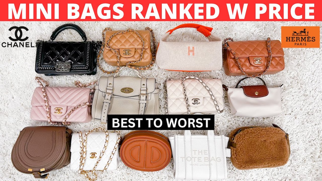 MY ENTIRE MINI BAG COLLECTION 2022  *RANKED FROM BEST TO WORST* 