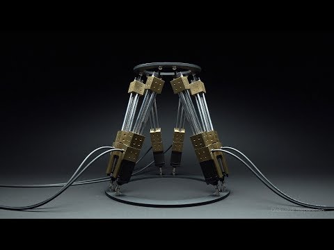 Hexapod (Gough-Stewart platform) 6-axis parallel robot 썸네일