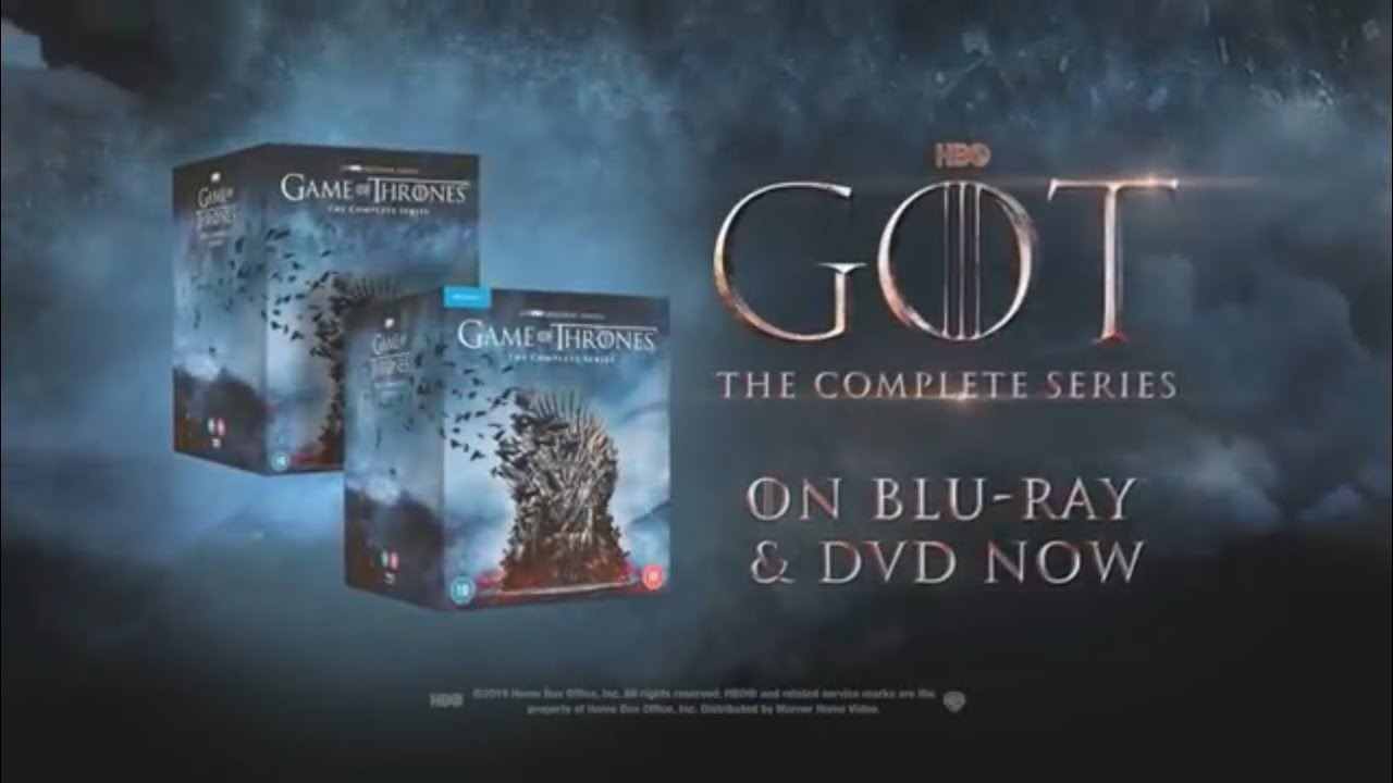 Game Of Thrones Season 1 To 8 Complete Box Set Trailer Hbo