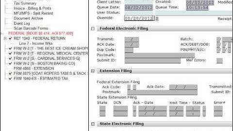 Suspending and Un-suspending a Tax Return - CrossLink Professional Tax Software