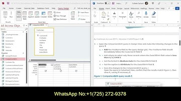 Shelly Cashman Access 2019 | Module 2: SAM Project 1a #Access2019M2 #SAMProject1a #ShellyCashman