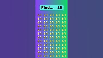 Only geniuses can find the hidden number?#shorts #usa