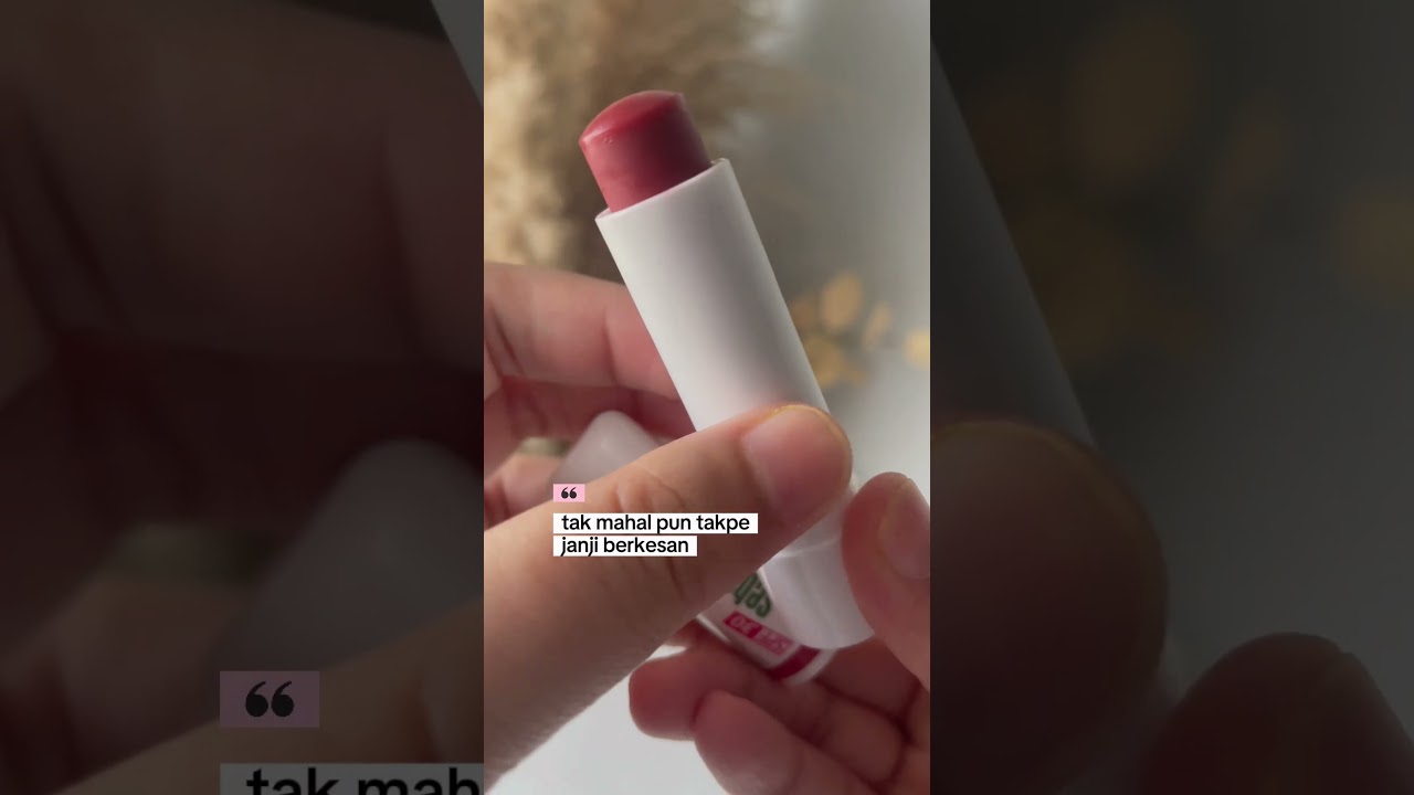 Protect Your Lips First Using Sebamed Lipbalm SPF30 