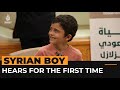 Deaf Syrian boy hears for first time after life-changing operation | Al Jazeera Newsfeed