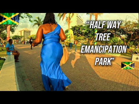 FULL WALK from HALFWAY TREE to EMANCIPATION PARK 🇯🇲 2025