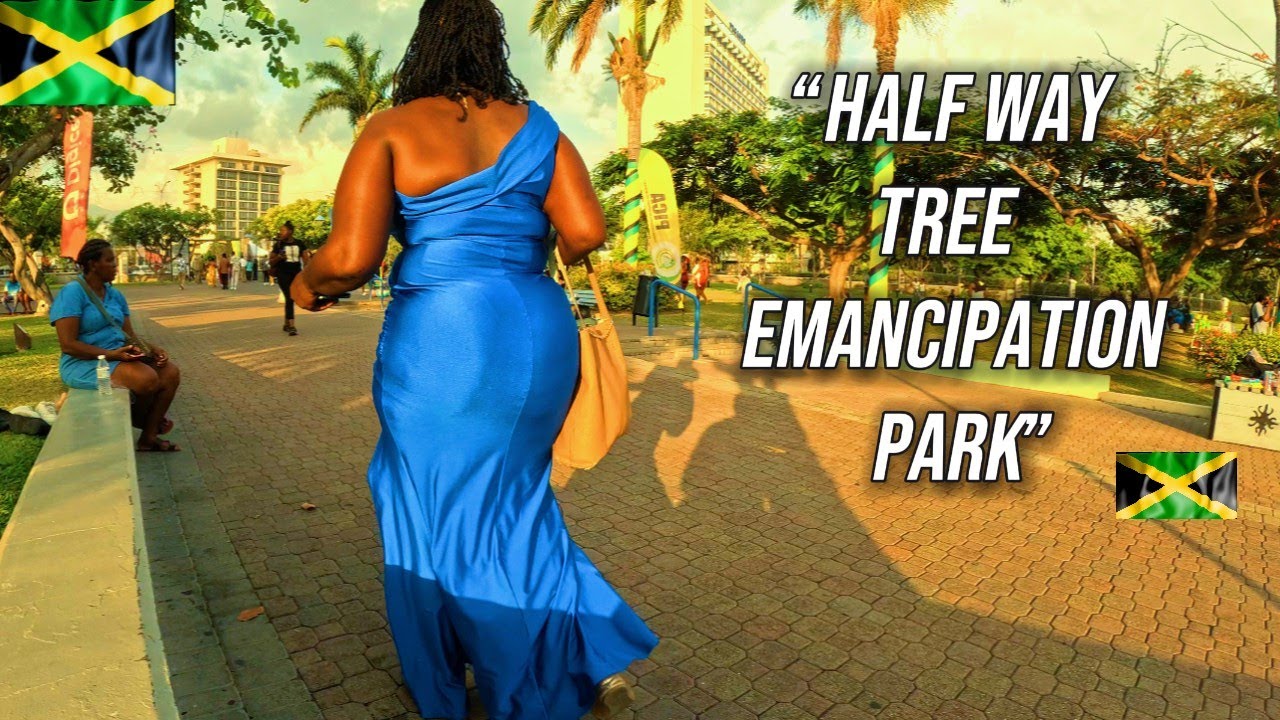 FULL WALK from HALFWAY TREE to EMANCIPATION PARK 🇯🇲 2025