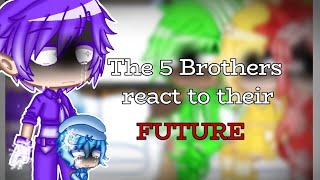 |°The 5 Siblings react to their FUTURE°| •Slendytubbies:AU• ✧Gacha Club✧•♡.¡Uvitä!.♡•