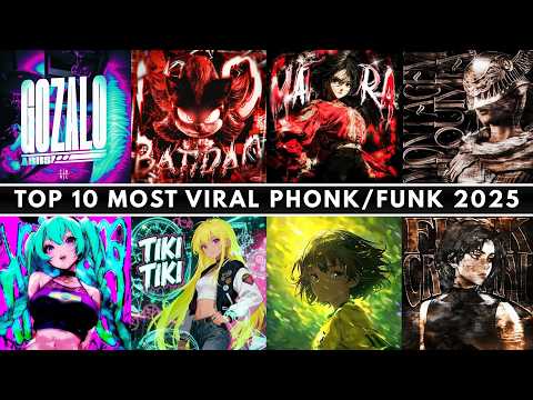 TOP 10 MOST VIRAL PHONK/FUNK 2025 🎵🔥 PLAYLIST