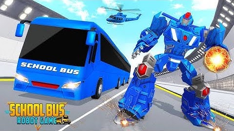 Bus Robot Police Car Multiple Transform War game 2023 #2 - Android/ios - Gameplay