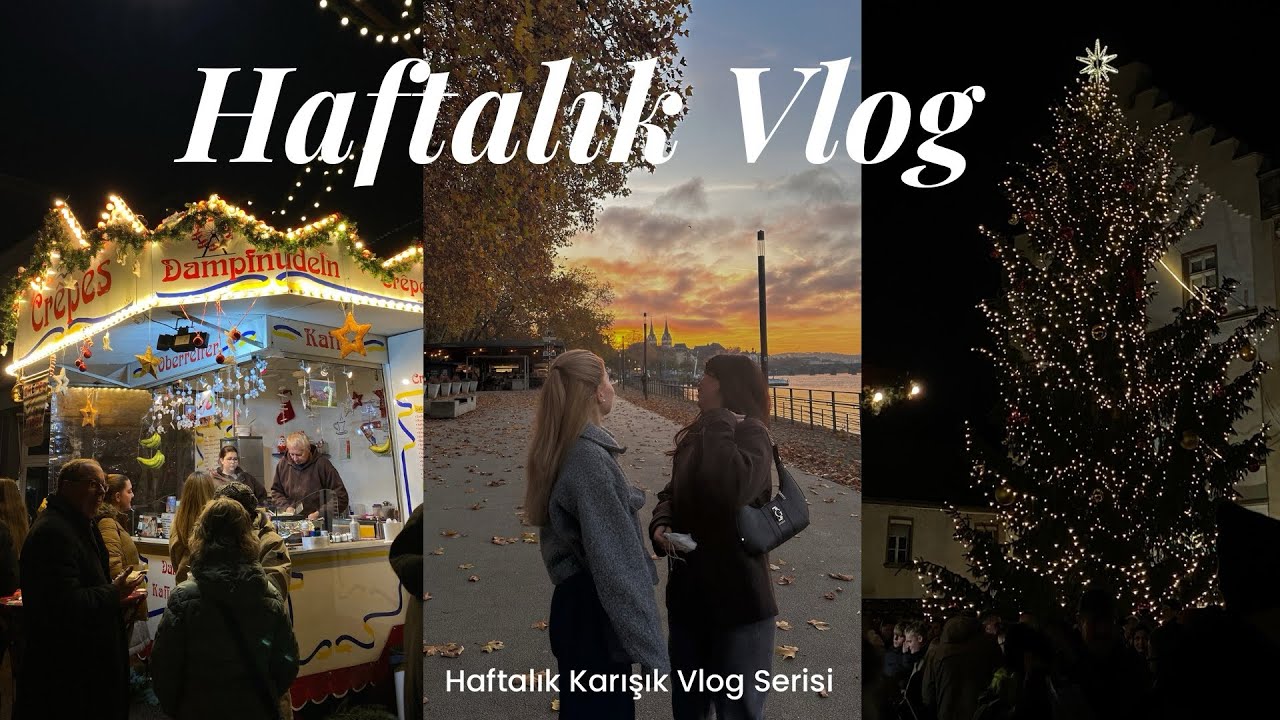 Haftalık Karışık Vlog | Yeni Telefon & Almanya’nın Christmas Marketlerini Geziyoruz 🎄❄️🎅🏼