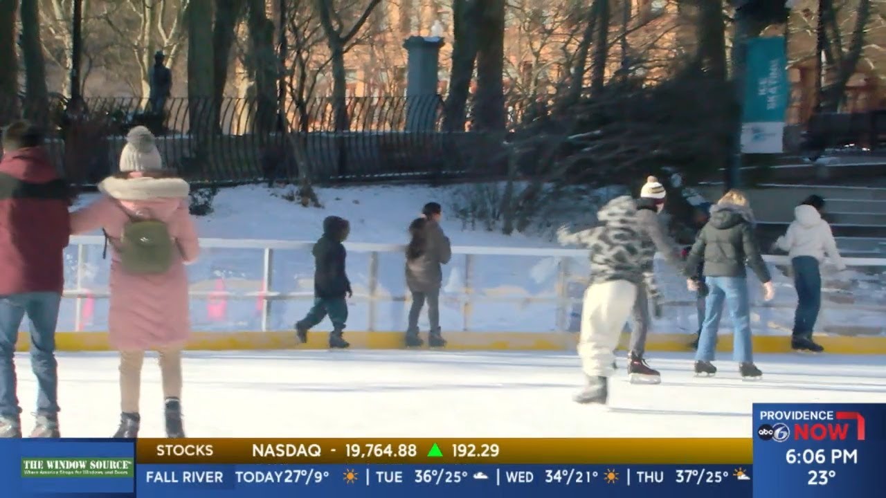 Providence Ice Rink reopens with festive fun and upgrades - YouTube