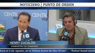 EXCLUSIVA | Exministro de Gobierno, Henry Cucalón en Punto De Orden