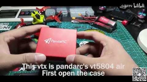 PandaRC VT5804 AIR  VTX Player installation test