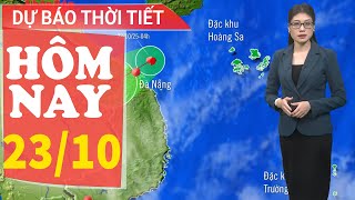 Latest weather forecast today October 23 | Forecast for the next 3 days | Nhan Dan Newspaper