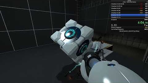 Portal Unity Inbounds NoSLA Speedrun in 23:44.650