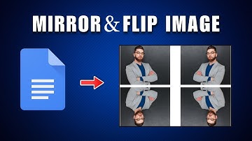 Een afbeelding spiegelen of omdraaien in Google Docs 2025