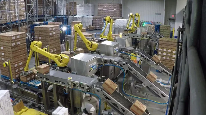 Quest Robotics - Integrated Robotic Casepacking and Palletizing System