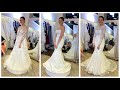 TRYING ON WEDDING DRESSES | Lisa Cimorelli