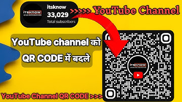 YouTube channel QR Code | how to make YouTube channel QR code | generate YouTube channel QR code
