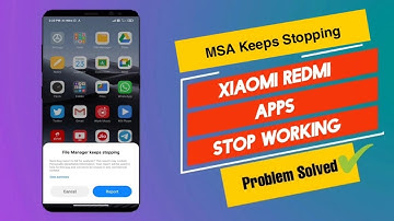 How to Fix MSA Keeps Stopping error Xiaomi || MIUI 12 Updates problem || 24 tech helper