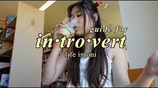 an introvert’s guide to uni