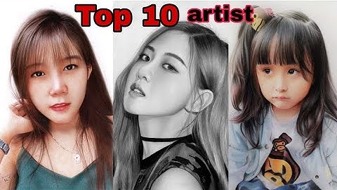 Vn 10 Nam Artist Vẽ Chân Dung Cực Đỉnh | htart