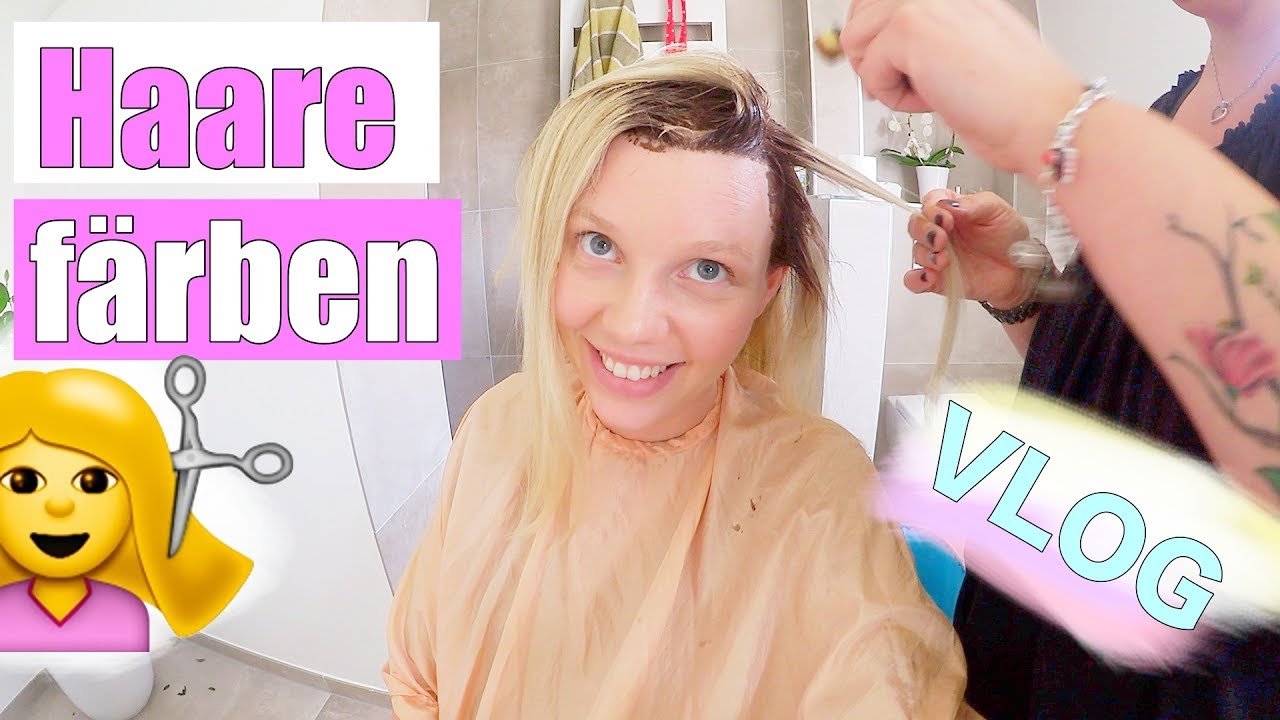 Haare Farben Balayage Braun Blond Vorher Nachher Isabeau Youtube