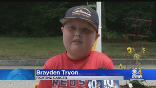 North Attleboro Neighbors Show Support For Boy With Cancer After Sunflowers Stolen