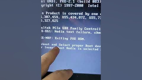 Reboot and Select proper boot device | Máy vi tính không có ổ cứng HDD or SSD