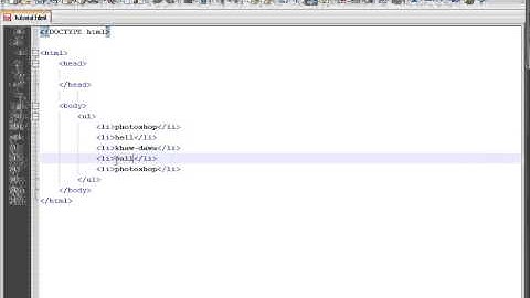 HTML Bangla Video tutorial part 12