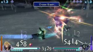 final fantasy dissidia cloud vs garland