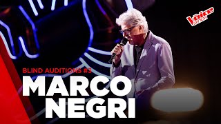Video thumbnail of "Marco Negri - “Pescatore” | Blind Auditions #3 | The Voice Senior Italy | Stagione 2"