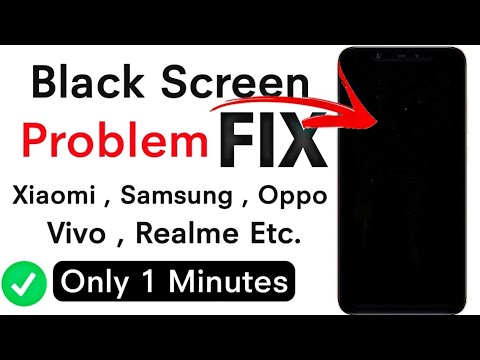 Black screen problem fix | how to fix Black/Blue screen issue | Oppo, Vivo, Realme, Mi , samsung