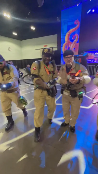Ghostbusters Cosplay Group LACC 2023 #Shorts