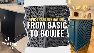 From Basic To Boujee The Cleanest Herringbone Island Transformation Ever