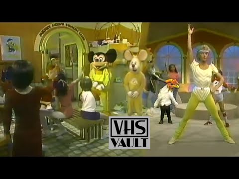 Disney Mousercise Broadcast VHS • 60 FPS 1983