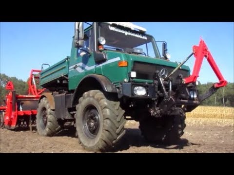 Der Unimog in der Holzernte - Historischer Werbefilm mit Werner Uniknick \u0026 Seilwinde